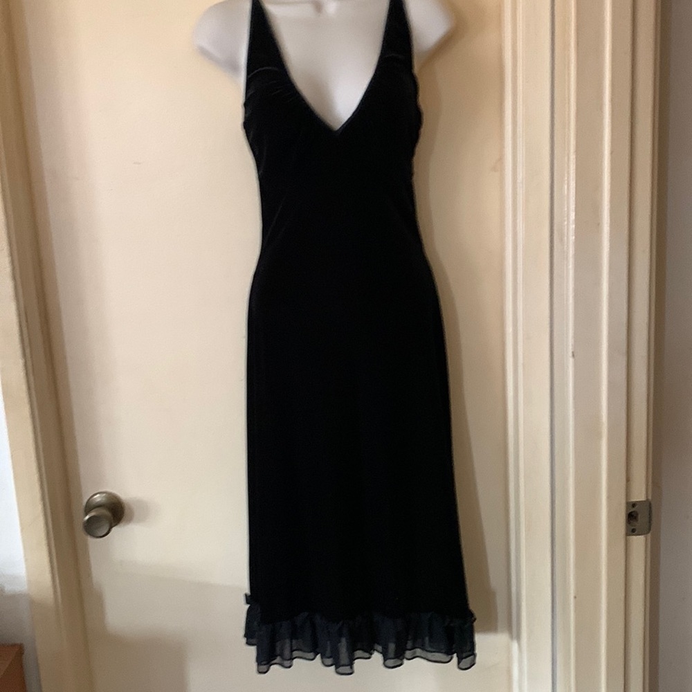 Betsey Johnson velvet dress size S